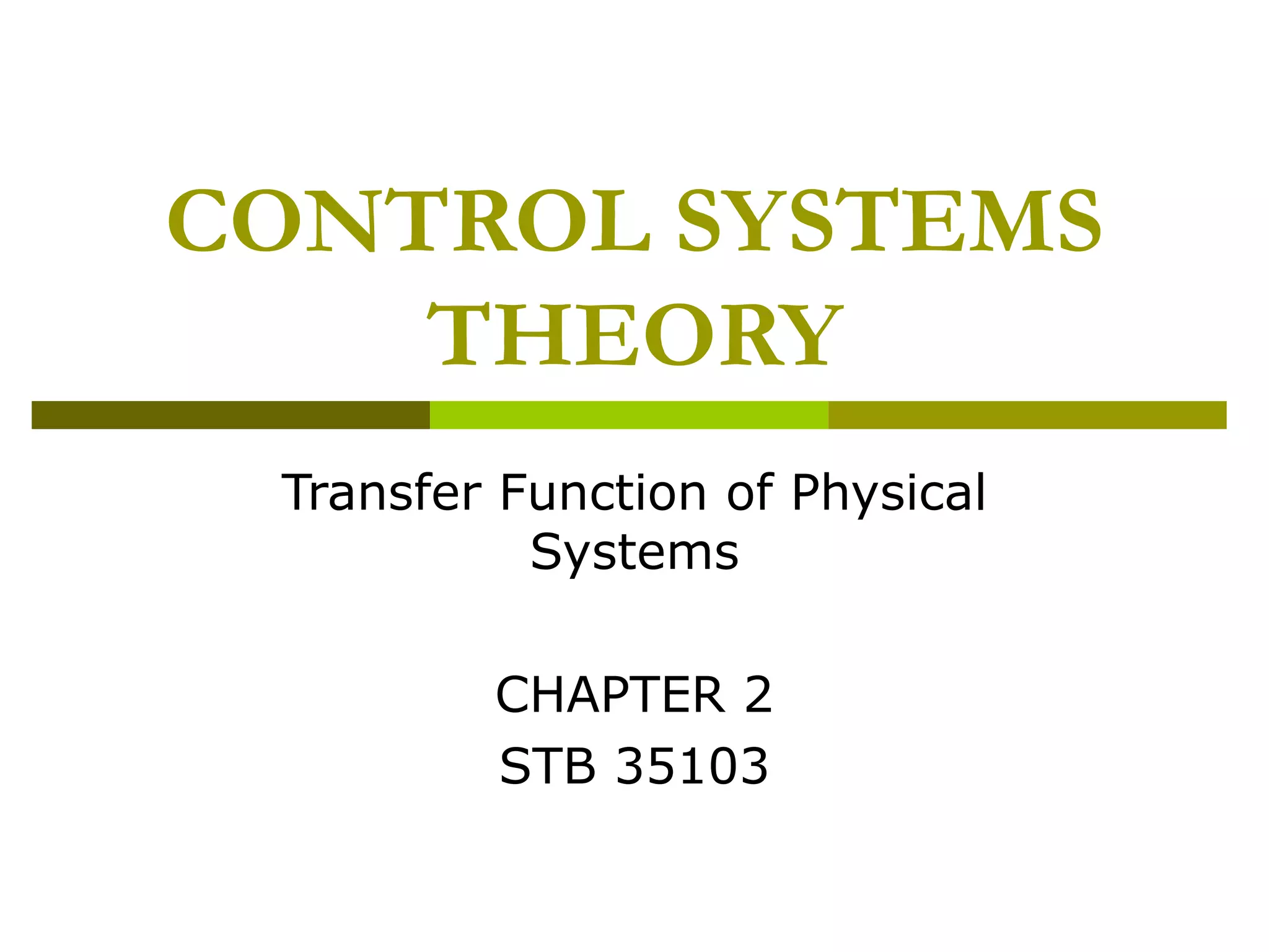 Control chap2 | PPT | Computer Networking | Computing