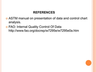 Use of control charts in laboratory as per ISO 17025:2017 | PPTX