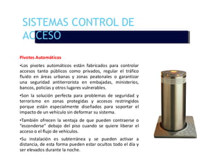 Control de Accesos de seguridad en zona de trabajo | PDF