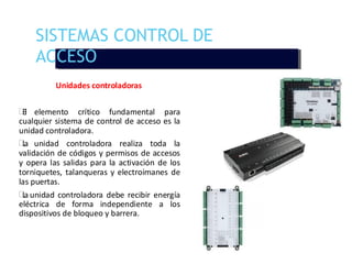 Control de Accesos de seguridad en zona de trabajo | PDF