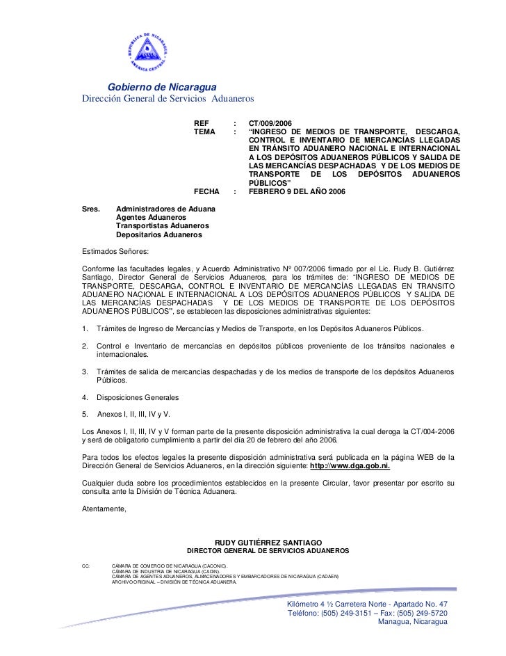 Control de almacenes de depósitos públicos
