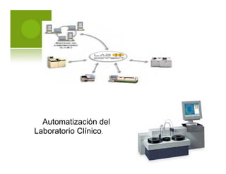 Automatización del
Laboratorio Clínico.
 