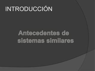 INTRODUCCIÓN
 