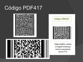 Código PDF417
 