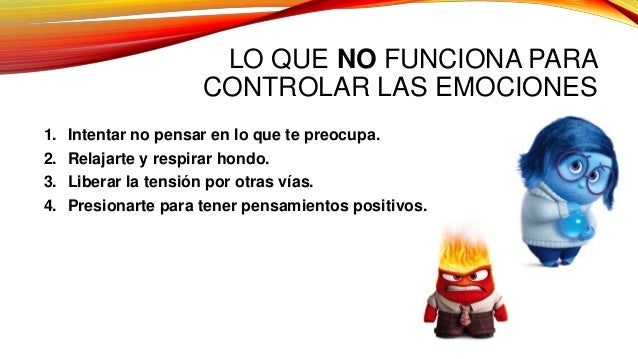 Control de emociones