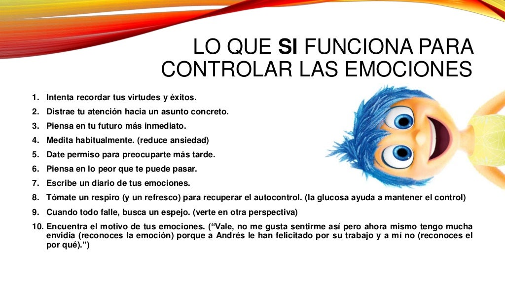 Control De Emociones