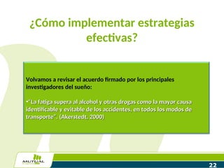 Control de fatiga y somnolencia en la conduccón.ppt