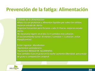 Control de fatiga y somnolencia en la conduccón.ppt