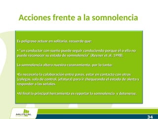 Control de fatiga y somnolencia en la conduccón.ppt