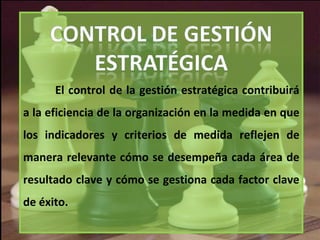 Control de gestion estrategico | PPT