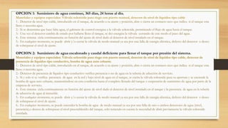 OPCION 1: Suministro de agua continuo, 365 días, 24 horas al día.
Materiales y equipos especiales: Válvula solenoide para riego con puerto manual, detector de nivel de líquidos tipo cable
1.- Detector de nivel tipo cable, introducido en el tanque, de acuerdo a su ajuste y posición, abre o cierra un contacto seco que indica si el tanque esta
lleno o necesita agua.
2.- Si se determina que hace falta agua, el gabinete de control energiza a la válvula solenoide, permitiendo el flujo de agua hacia el tanque.
3.- Una vez el detector cambia de estado por hallarse lleno el tanque, se des energiza la válvula cerrando de este modo el paso del agua.
4.- Este sistema cicla continuamente en función del ajuste de nivel dado al detector de nivel instalado en el tanque.
5.- En cualquier momento, se puede abrir y/o cerrar la válvula de modo manual ya sea por una falla de energía eléctrica, defecto del detector o deseo
de sobrepasar el nivel de ajuste.
OPCION 2: Suministro de agua escalonado y caudal deficiente para llenar el tanque por presión del sistema.
Materiales y equipos especiales: Válvula solenoide para riego con puerto manual, detector de nivel de líquidos tipo cable, detector de
presencia de líquidos tipo conductivo, bomba de agua auto cebante.
1.- Detector de nivel tipo cable, introducido en el tanque, de acuerdo a su ajuste y posición, abre o cierra un contacto seco que indica si el tanque esta
lleno o necesita agua.
2.- Detector de presencia de líquidos tipo conductivo verifica presencia o no de agua en la tubería de aducción de servicio.
3.- Si y solo si se verifica presencia de agua en la red y bajo nivel de agua en el tanque, se excita la válvula solenoide para su apertura y se enciende la
bomba de agua auto cebante, manteniéndose en esta condición hasta el completo llenado del tanque o suspensión de suministro de agua por parte de la
empresa de servicio.
4.- Este sistema cicla continuamente en función del ajuste de nivel dado al detector de nivel instalado en el tanque y la presencia de agua en la tubería
de aducción de agua al inmueble.
5.- En cualquier momento, se puede abrir y/o cerrar la válvula de modo manual ya sea por una falla de energía eléctrica, defecto del detector o deseo
de sobrepasar el nivel de ajuste.
6.- En cualquier momento, se puede encender la bomba de agua de modo manual ya sea por una falla de uno o ambos detectores de agua (nivel,
presencia),o deseos de sobrepasar el nivel preestablecido del tanque, solo teniendo en cuenta la necesidad de abrir previamente la válvula solenoide
instalada.
 