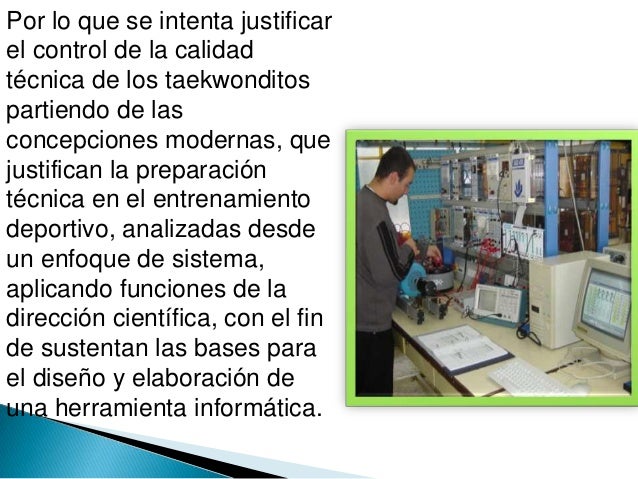 Control de los sistemas técnicos de la informática