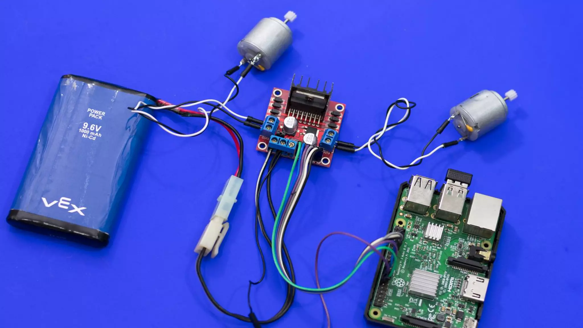 Control de motores de cd con modulo l298N y Raspberry Pi3 | PDF ...