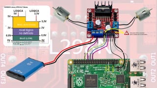 Control de motores de cd con modulo l298N y Raspberry Pi3 | PDF
