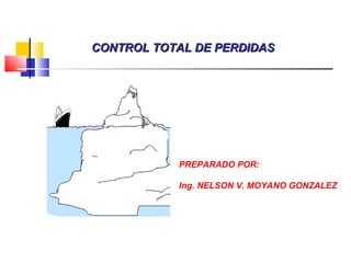 CONTROL TOTAL DE PERDIDASCONTROL TOTAL DE PERDIDAS
PREPARADO POR:
Ing. NELSON V. MOYANO GONZALEZ
 