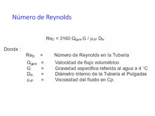 Número de Reynolds
 