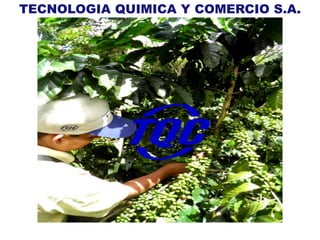 TECNOLOGIA QUIMICA Y COMERCIO S.A.
 