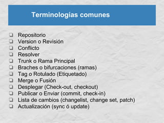 [ES] Control de versiones con subversion | PDF