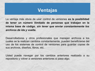 [ES] Control de versiones con subversion | PDF