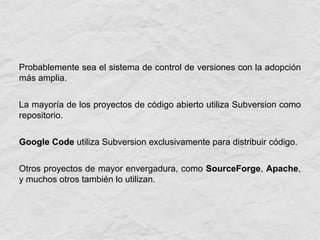[ES] Control de versiones con subversion | PDF