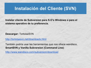 [ES] Control de versiones con subversion | PDF