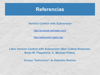 [ES] Control de versiones con subversion | PDF