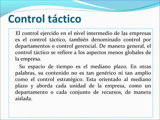 El control | PPT