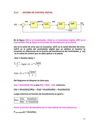 Control digital con matlab | PDF