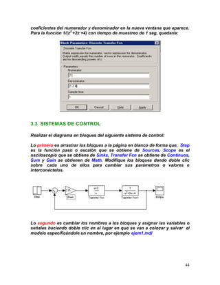 Control digital con matlab | PDF