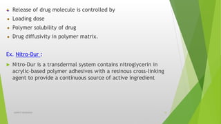 Control drug delivery system | PPTX