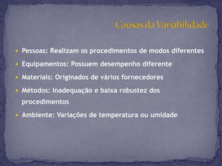  Uso de padrões alternativos preparados pelo laboratório;