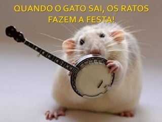  Todo o conteúdo dessa apresentação foi retirado da internet
e pode ser encontrado nos sites:
 http://www.encoppragas.com.br/como_matar_ratos_158.html
 http://www.ibaraki.com.br/rato-ratos-metodos-de-controle-
desratizacao.htm
 http://portal.saude.gov.br/portal/arquivos/pdf/manual_roedores.pdf
 http://producao.usp.br/bitstream/handle/BDPI/2478/Art_ishizuka_control
e_.pdf?sequence=1
 http://pt.wikipedia.org/wiki/Roedores
 http://www.samcontroleambiental.com.br/Controle-De-
Roedores/Controle-De-Roedores.asp
 