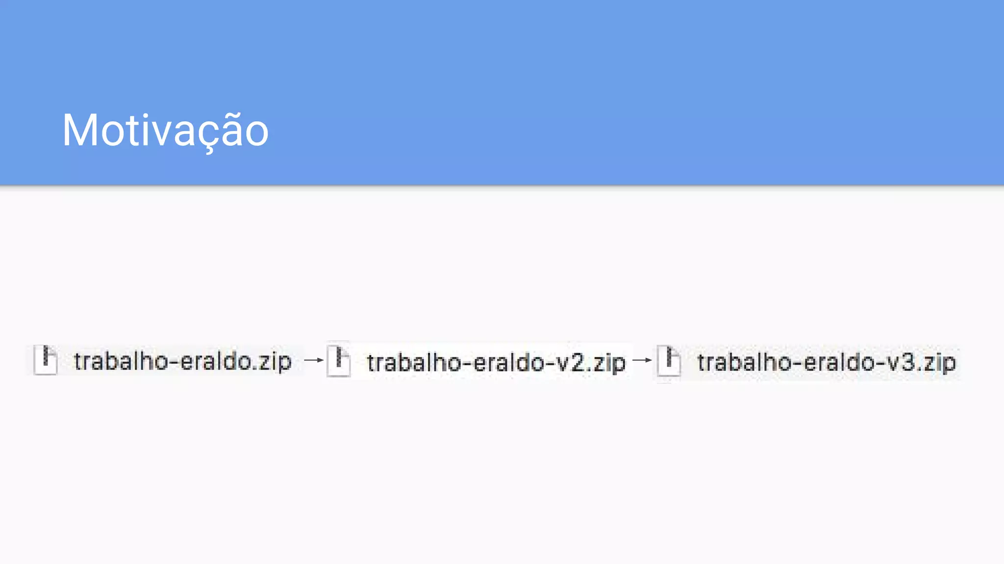 Motivação
 