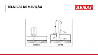 TÉCNICAS DE MEDIÇÃO
 