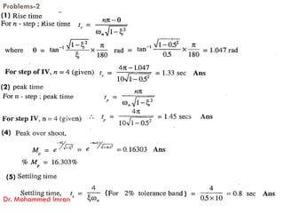 Problems-2
Dr. Mohammed Imran
 