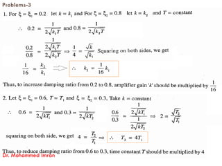 Problems-3
Dr. Mohammed Imran
 