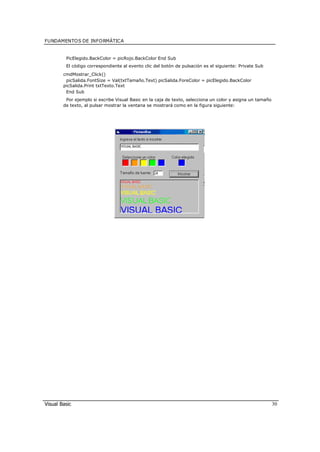 Visual Basic 6.0 | PDF