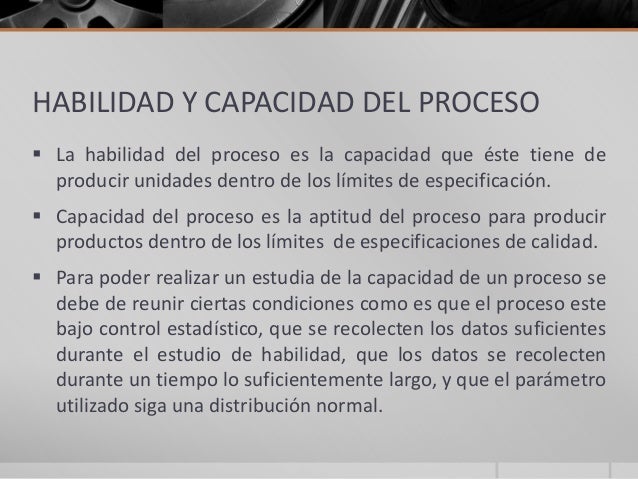 Control estadistico de la calidad conceptos
