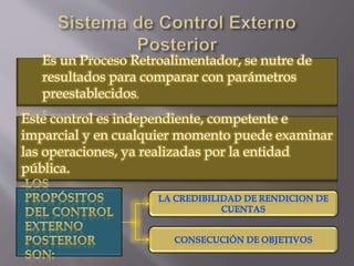 Control Posterio Control externo posterior | PPTX