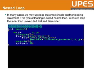 Control flow stataements | PPT