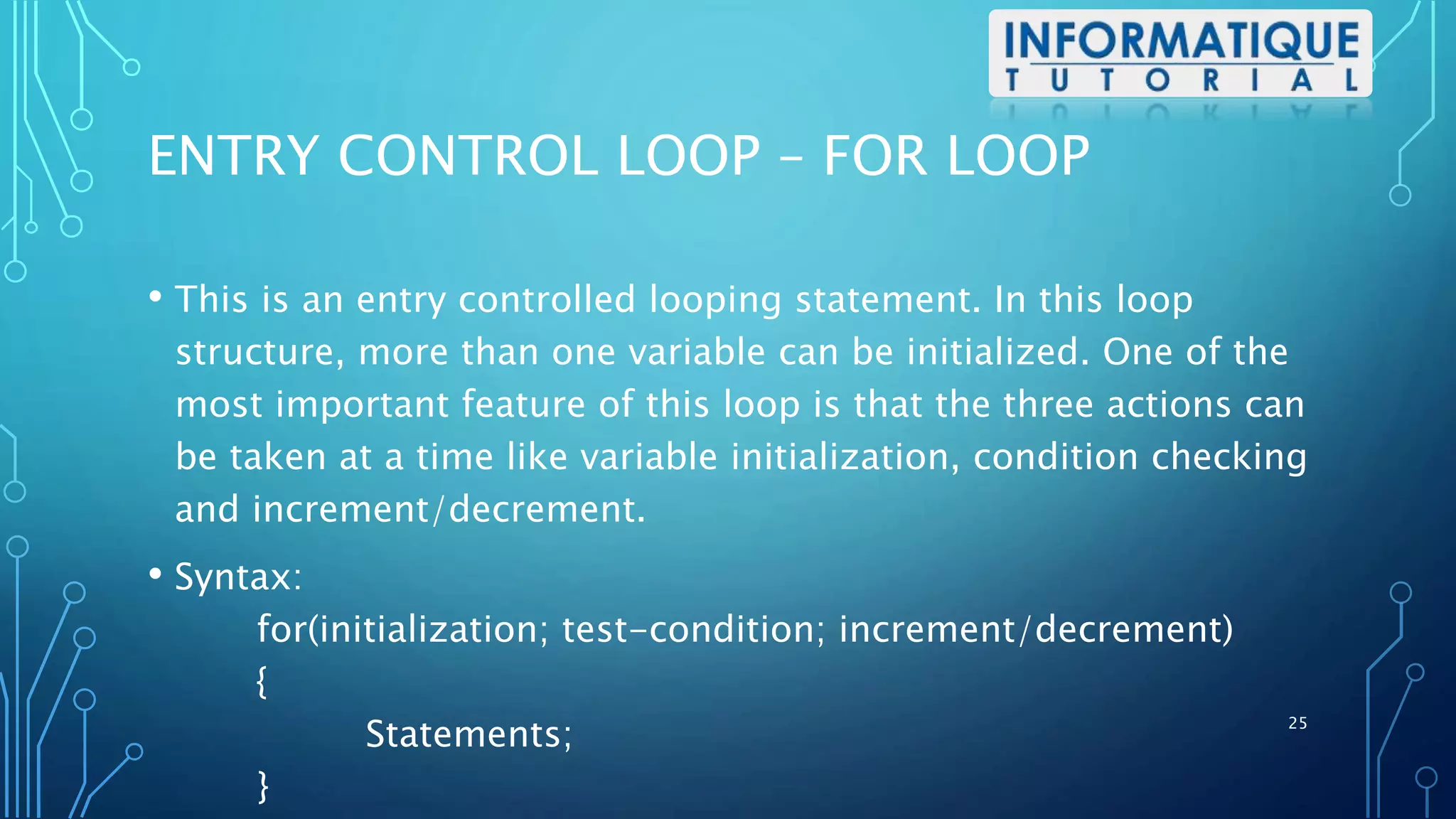 Control Flow Statements | PPTX