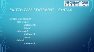 Control Flow Statements | PPTX