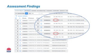 Assessment Findings
 