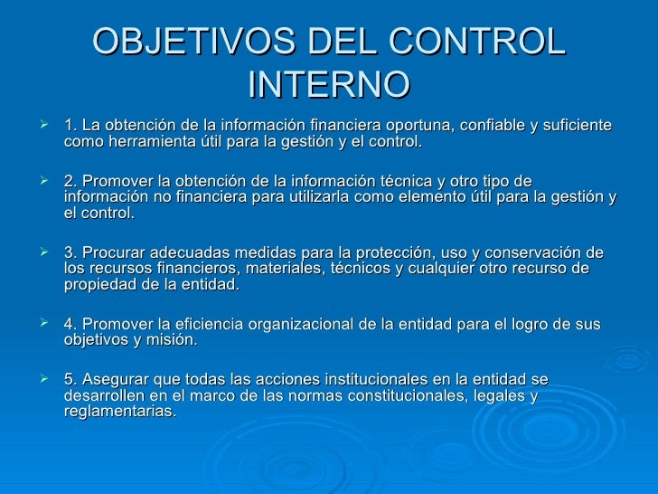 Control interno power point Control interno power point