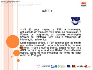 Alfacoop – Cooperativa de Ensino crlExternato Infante D. HenriqueAvª Comendador Padre David  |  4709-008 Ruílhe  |  Tel.253 959 000 Fax.253 951 701  |   www.eidh.eu    email: cfa@alfacoop.ptEIXO 2.  Adaptabilidade e Aprendizagem ao Longo da Vida  |  2.2 Educação e Formação de AdultosFIMELABORADO POR:Adriana Rocha