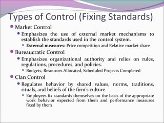Fixed Controls Management Control | PPT