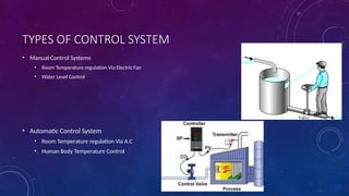 Comprehensive Control Engineering: Systems, Types, and Applications | PPTX
