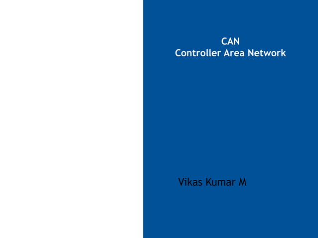 Controller Area Network (Basic Level Presentation) | PPTX | Computer ...