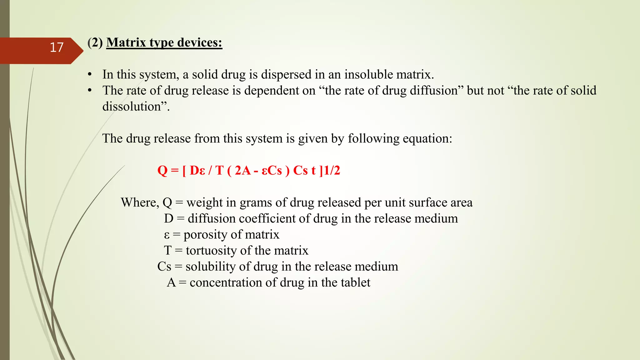 Controlled drug delivery system | PPTX