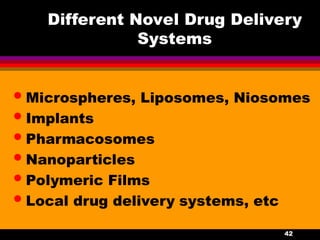 Comprehensive Overview of Controlled Drug Delivery Systems and Polymers ...